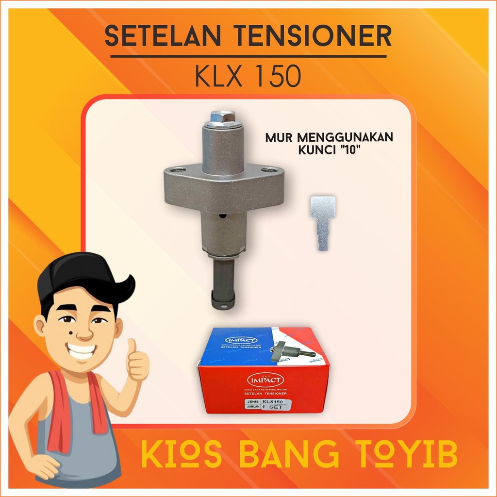 Stut Tensioner KLX150 Tonjokan Keteng KLX150 KLX 150 Setelan Tensioner KLX 150 (Impact)