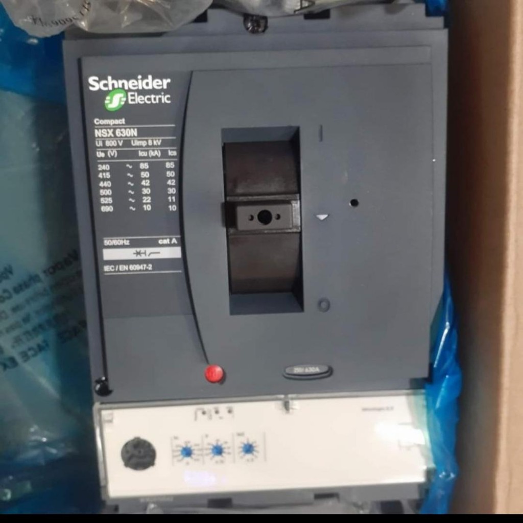 MCCB NSX630N 630A 3P 50KA SCHNEIDER ORIGINAL
