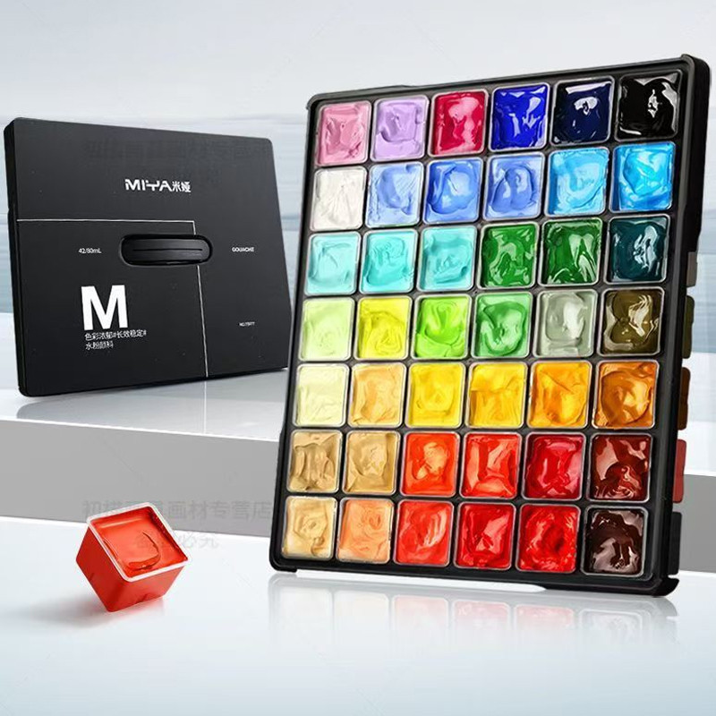 

Miya Gouache Set Cat 24/36 Warna 30ml Cat Untuk Cat Air Perlengkapan Seni Murid Art Supplies