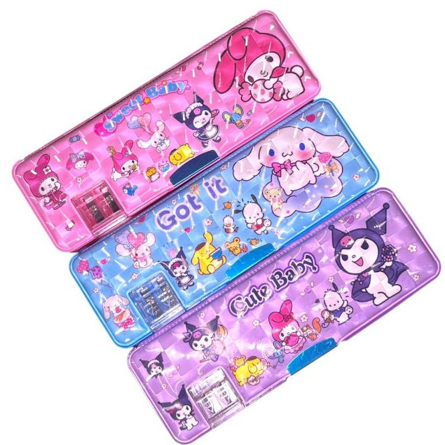 

TEMPAT PENSIL karakter dengan rautan penutup magnet sanrio apr 25-14 ,16,17,21