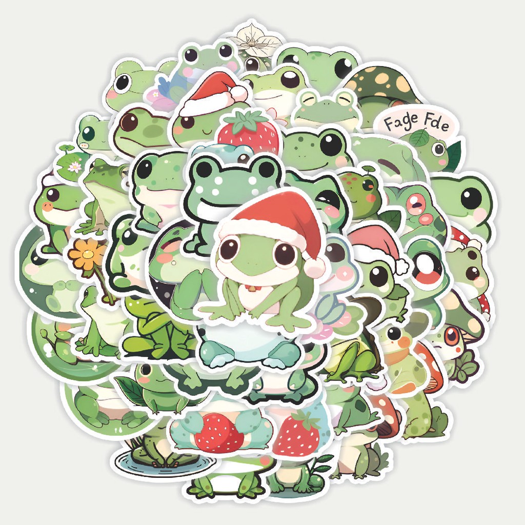 

Sticker Pack Stiker Hewan Katak Lucu | Sticker TUMBLR | Stiker LAPTOP KOPER HELM