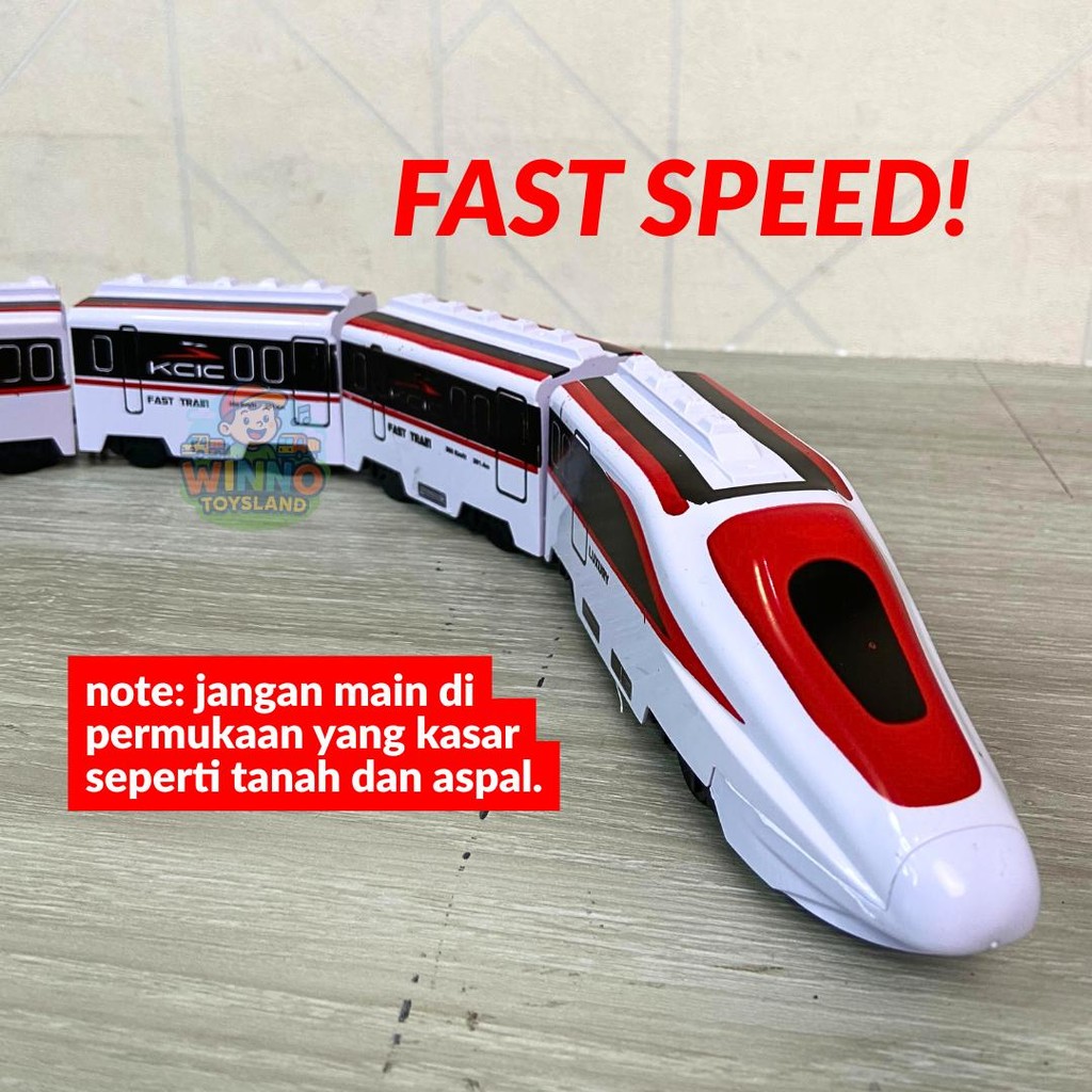 KIDZ Mainan Kereta Api Indonesia Lokomotif Gerbong Kereta Api Seri Gerbong