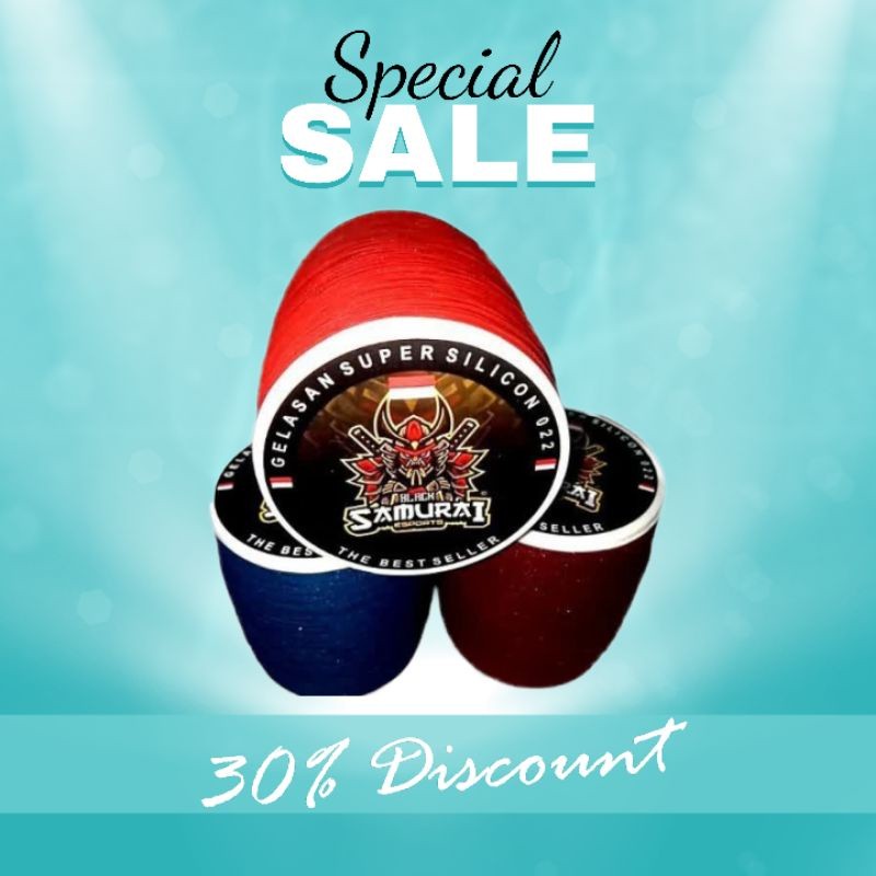 Gelasan Samurai tajam 100,% benang layang layang