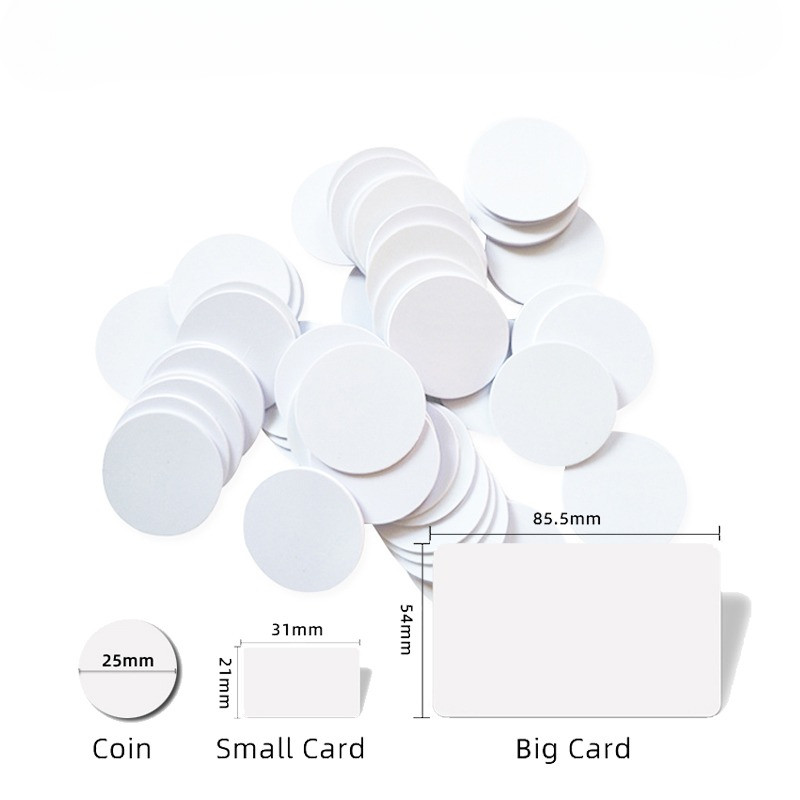

200pcs NTAG215 NFC Card Stickers Tag For Amiibo TagMo Dia.25mm Lable Forum Type2 Sticker Coin