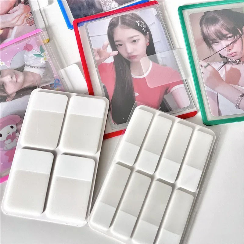 

60 Pcs 120 Pcs White Index Sticker Korean Style Index Sticker for Photo Card Minimalist Label Index Sticker Student Stationery