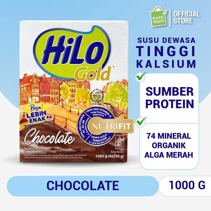 

Hot Produk HiLo Gold Chocolate 1000gr - Susu Tinggi Kalsium Rendah Lemak Terbaik dan Terlaris