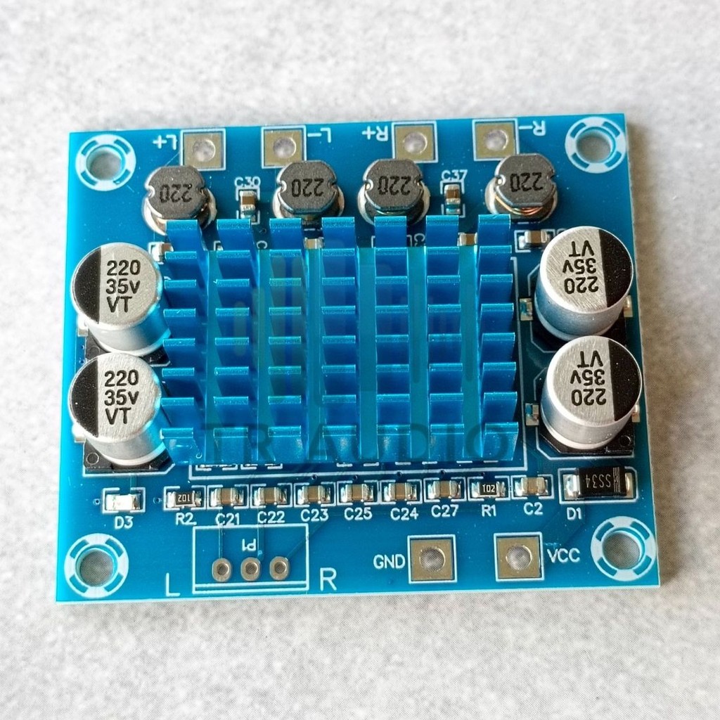 Amplifier TPA3110 – 15W Kelas D Mini, Output Stereo 12V DC