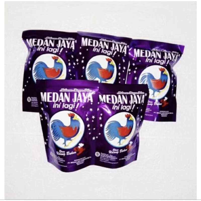 

MEDAN JAYA SNACK 1 PACK X 5 BUNGKUS/Medan Jaya Snack Pilus Udang Bakar 5 x 35g. JR