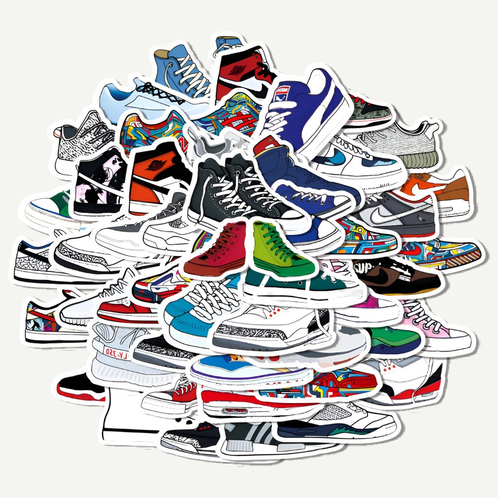 

Sticker Pack Stiker Casual Shoes [Sepatu Kasual] | Sticker TUMBLR | Stiker LAPTOP KOPER HELM