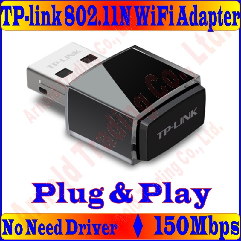 Plug&Play, No Need Driver, Mini TP-LINK 150M Wireless Network Card 11N 150Mbps 2.4GHz USB WiFi Adapt