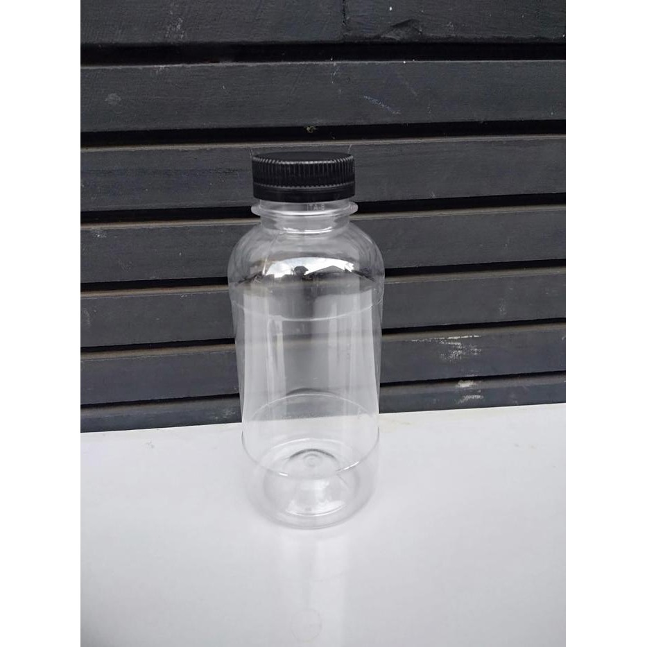 Botol Cabe 200ml [KHUSUS INSTAN/SAMEDAY] / Botol Plastik 200ml / Botol Plastik Cabe - Hitam, 100 Pcs
