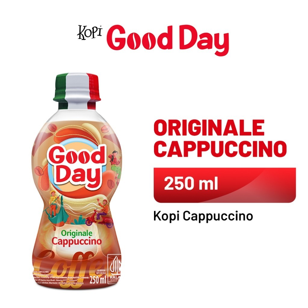 

GWP - GOOD DAY Originale Cappuccino Ready To Drink 250 ml
