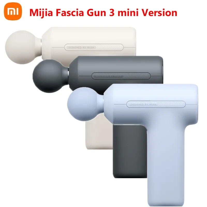 XIAOMI Mijia Fascia Gun 3 Mini Portable Muscle Massage Gun 12kg Thrust Brushless Silent Motor 3 Mass