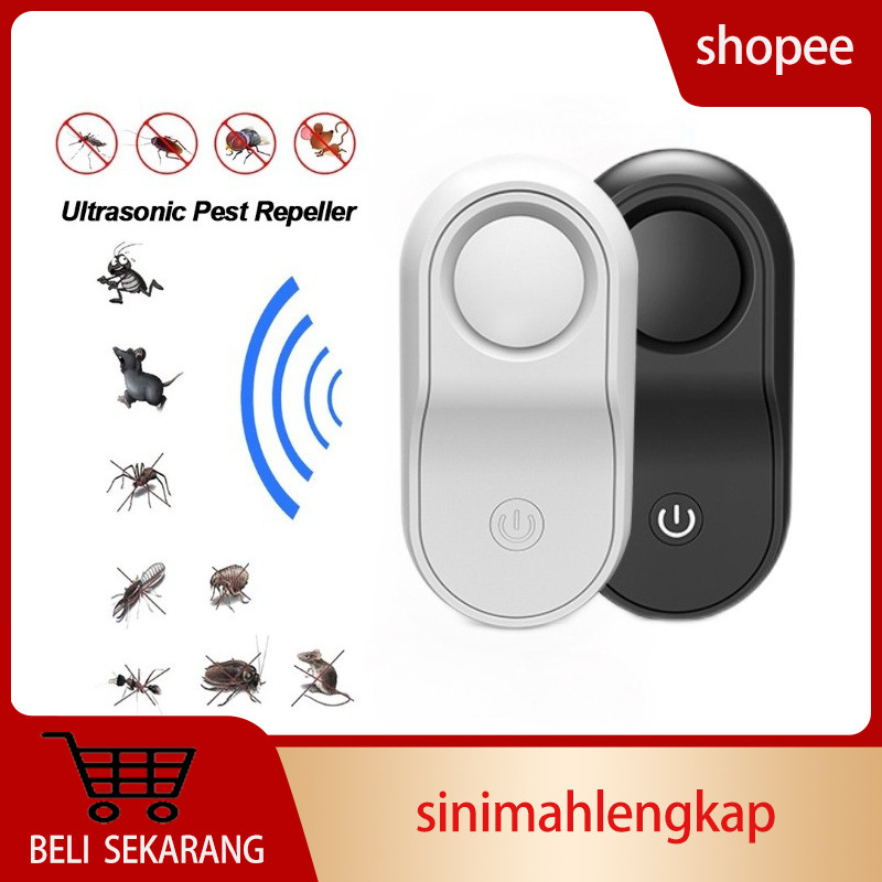Terlaris Speaker Pengusir Tikus Ultrasonic Alat Jebakan Tikus Listrik Otomatis Tanpa Racun Perangkap