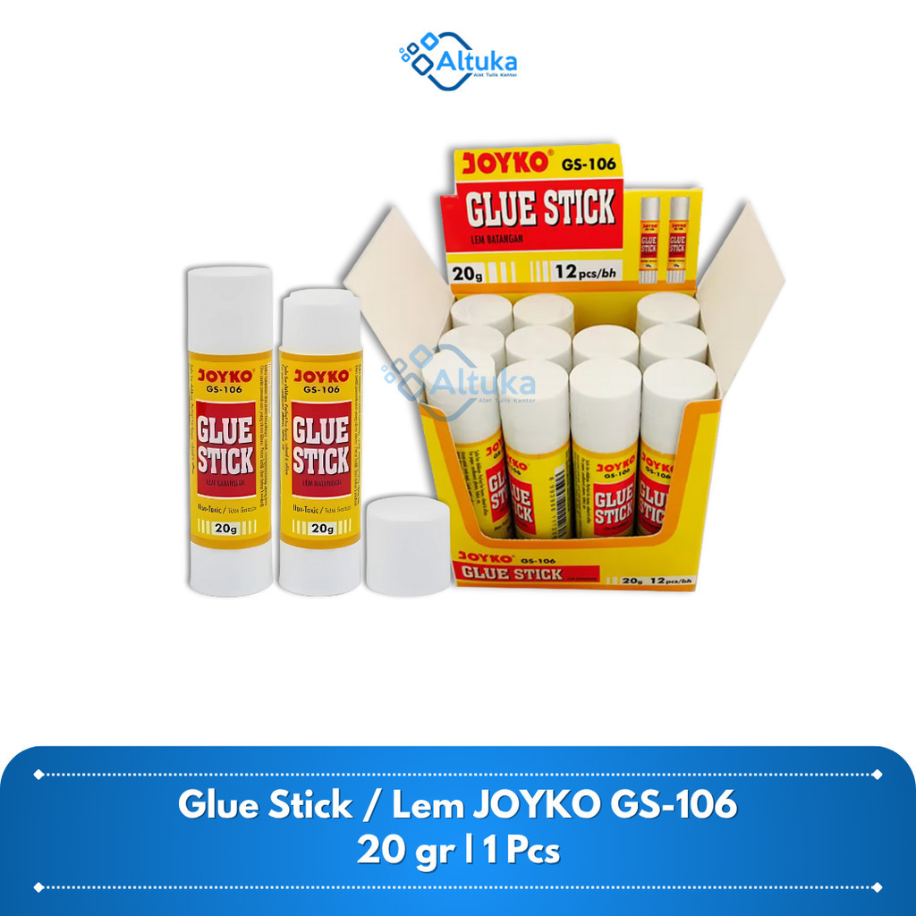 

Glue Stick / Lem Stik Kertas / Lem Batang Pen Joyko GS-106 / 20 gram