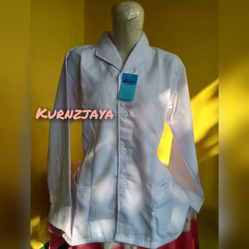 Baju Dinas Putih Wanita, Bidan, Guru, PDH , Baju Putih PNS/ASN, Baju Putih GURU, PPL, PDH, Baju Pera