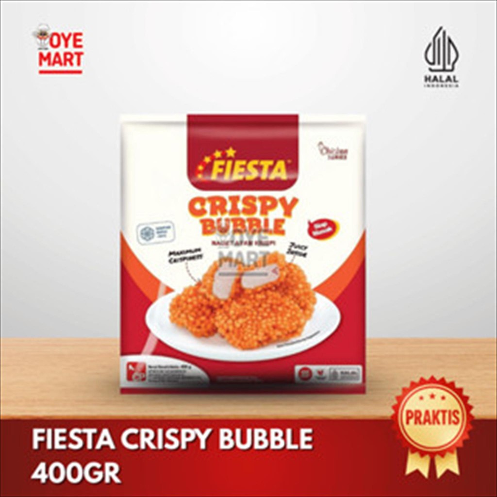 

[PROMO] FIESTA CRISPY BUBBLE 400GR / NUGGET CRISPY