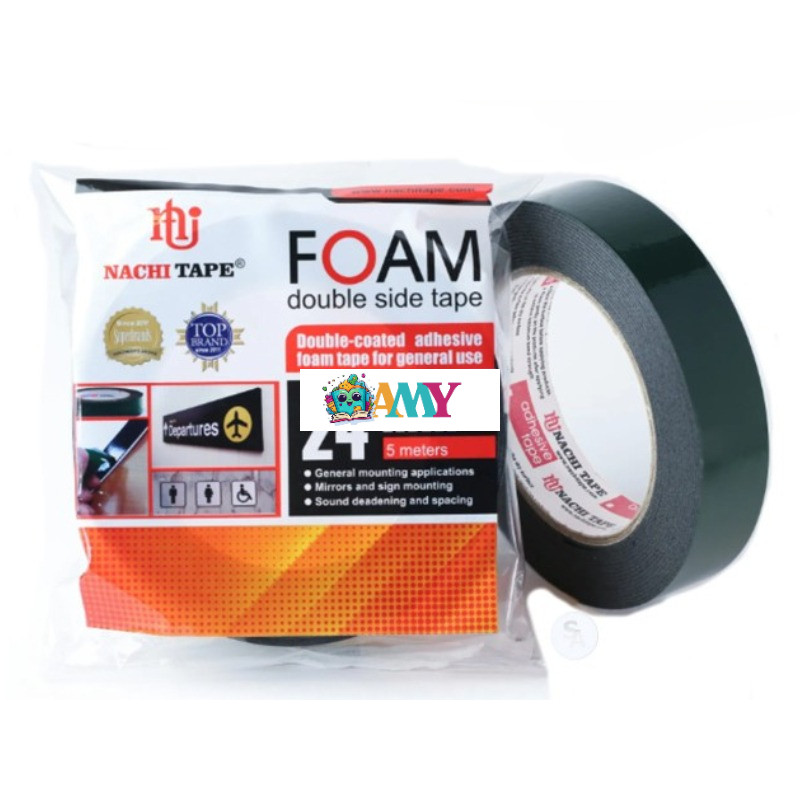 

NACHI DOUBLE TAPE FOAM 24mm AMY STASIONARY