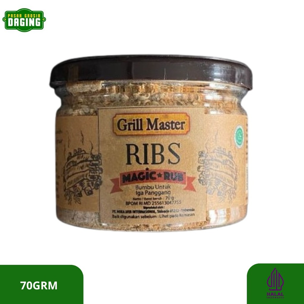 

Jay’s Grill Master Ribs Magic Rubs 70 Gr