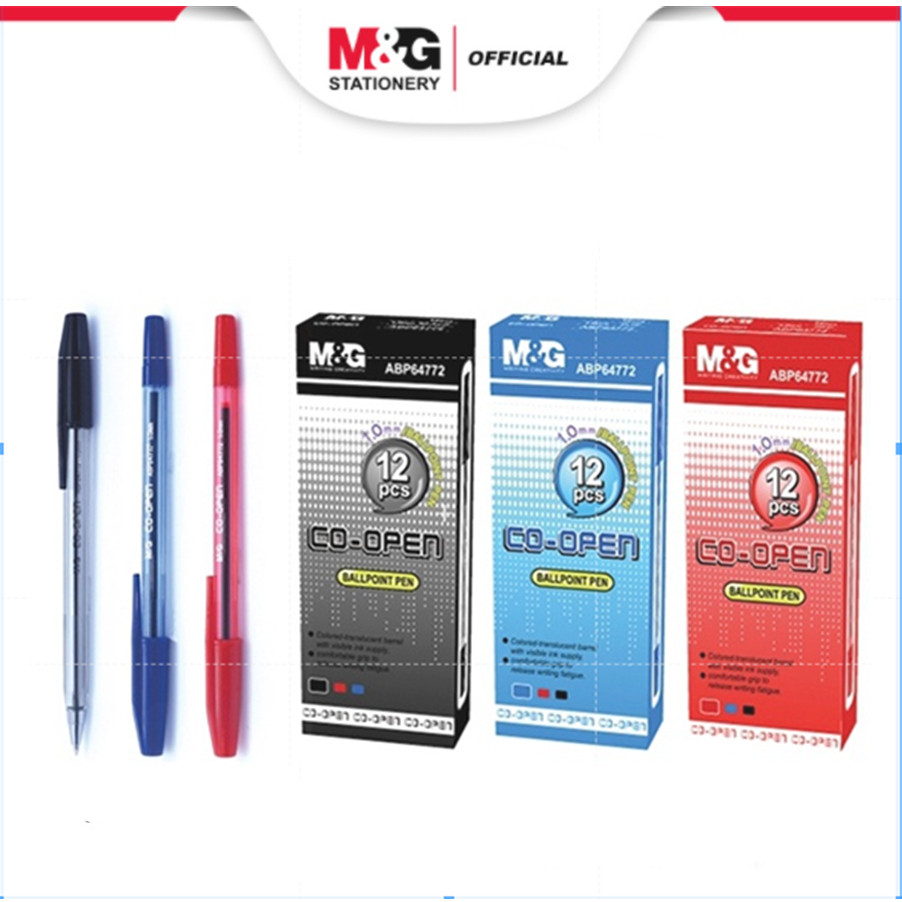 

M&G Gel Pulpen Gel Pen Menulis Lebih Halus Tip 1.0mm/PCS
