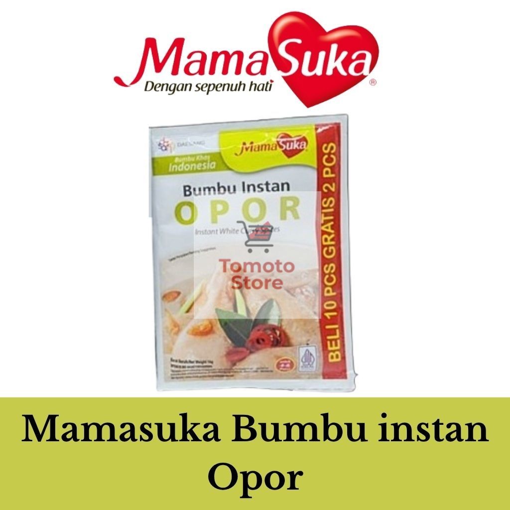 

✨ TOMOTOSTORE ✨ MAMASUKA Bumbu Instan Opor 16 gr