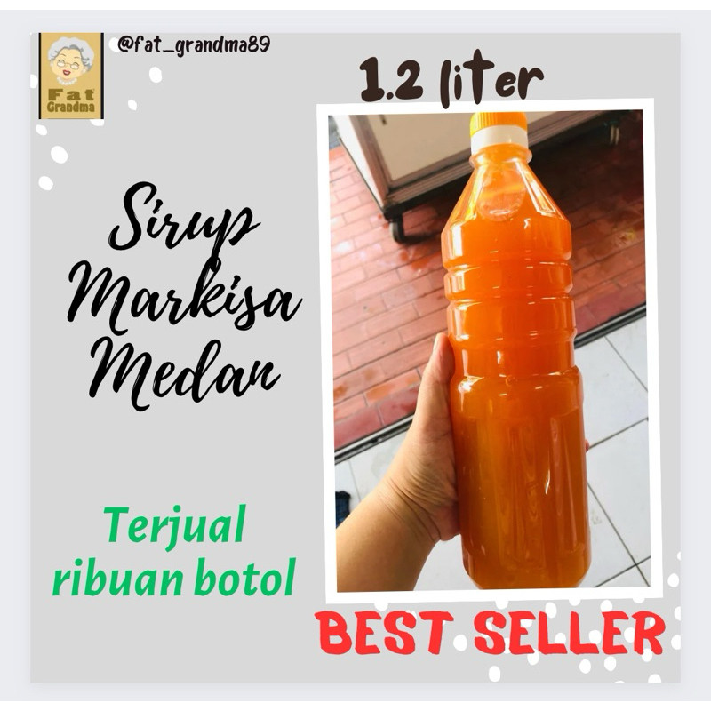 

BEST SELLER Sirup Markisa Medan 1.2 liter Asli Homemade