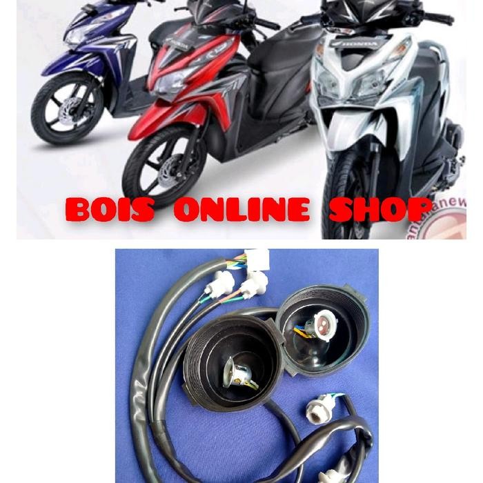 fitting kabel lampu depan lampu sen vario 125 old - -, -
