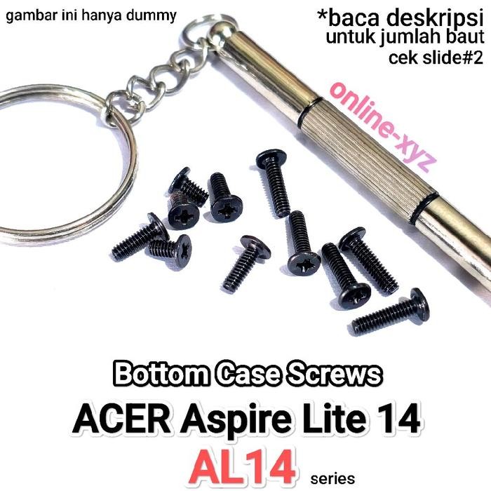 baut sekrup casing ACER Aspire Lite 14 AL14 31P 32P C3MH model n23g1 c3hj
