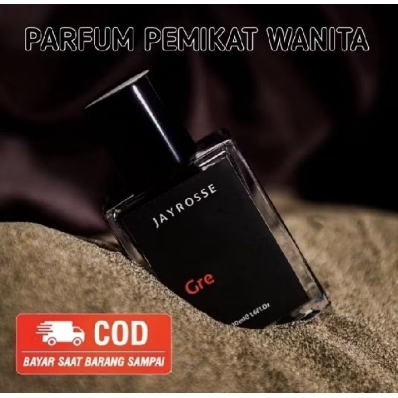 PROMO Parfum jayrose grey wangi tahan lama - parfum pria terbaik
