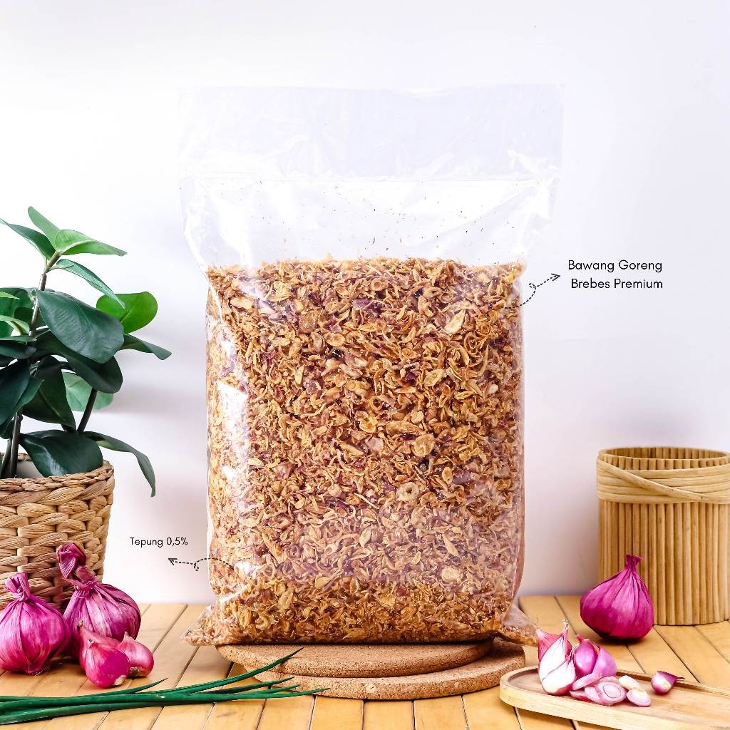 

Bawang Goreng Premium Brebes 1 Kg Bawang Merah Goreng Sumenep Brambang Goreng Bagor Tepung Nion Nion