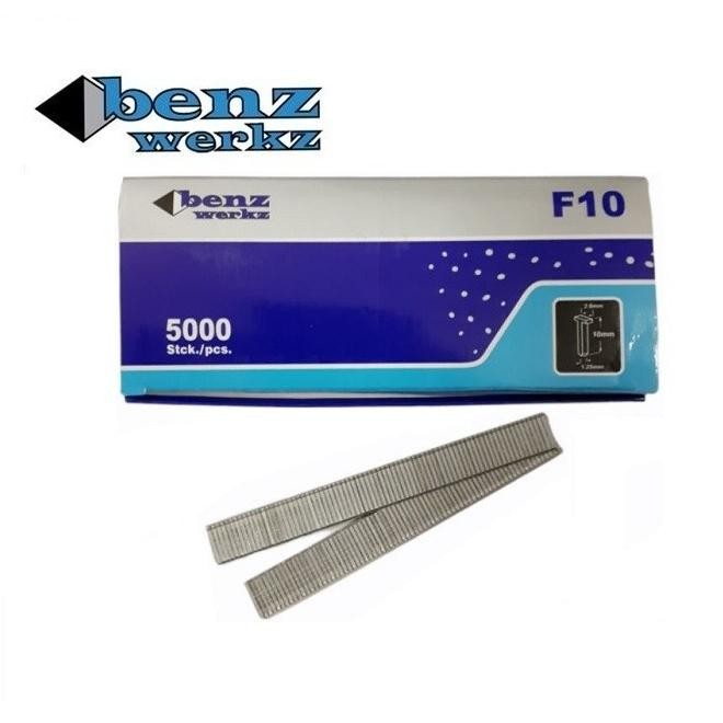 

Isi Paku Tembak F10 BIASA Type I / Refil Refill Isi Air Nailer Angin BENZ 10mm Paku Lurus F-10