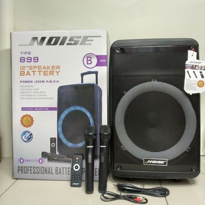 Speaker Portable NOISE 899 12 Inch