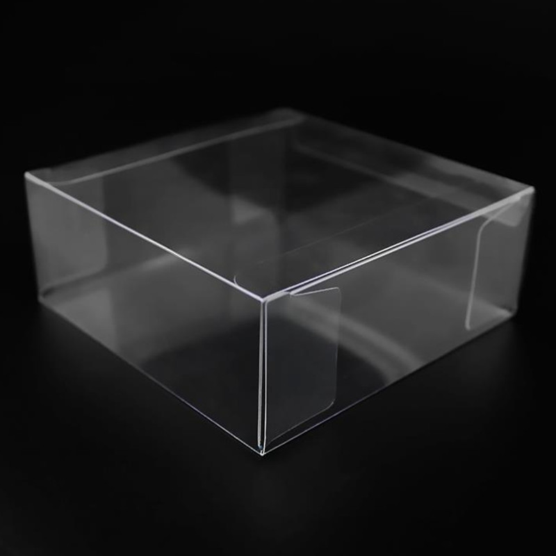 

PvcTransparent Clear Gift Candy Box Square PVC Boxes Chocolate Bags Wedding Favor Party Event Plastic Gift Boxes 8x8x3cm