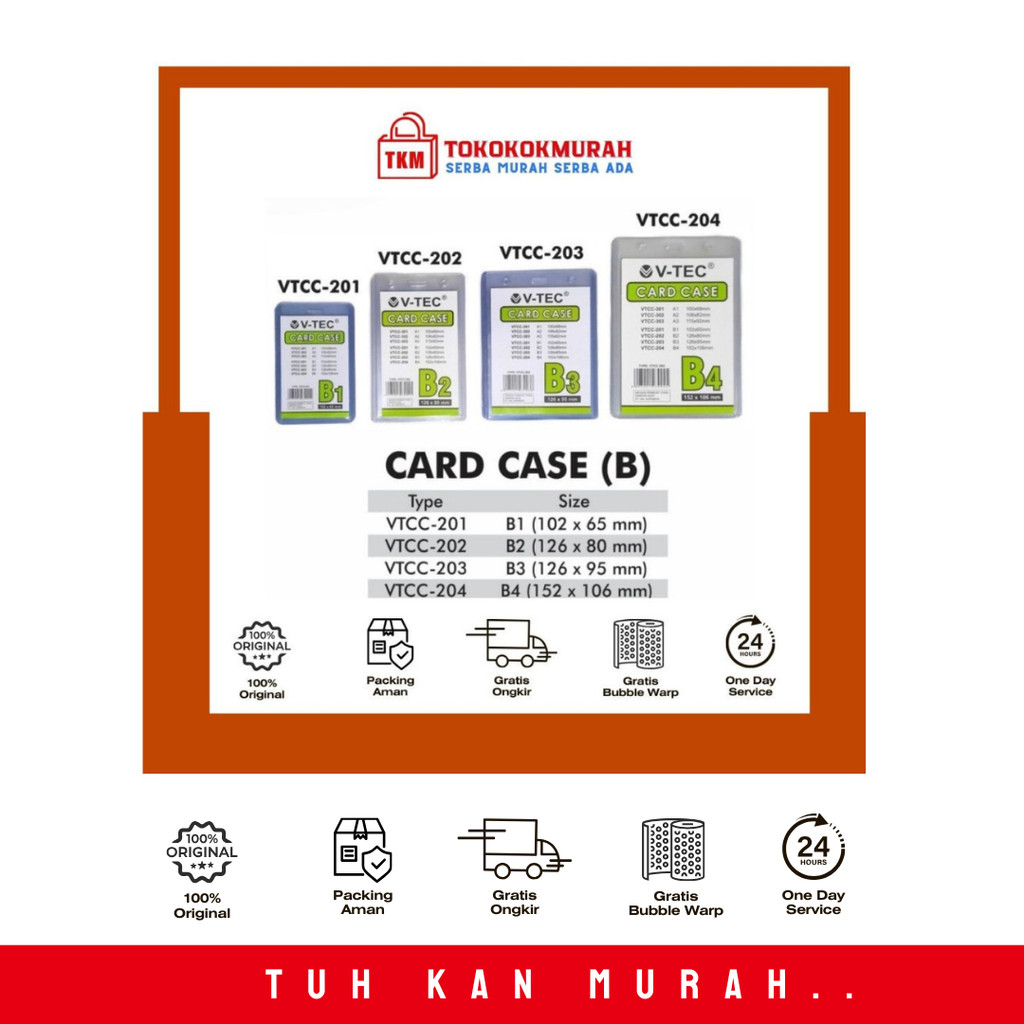 

V TEC ID CARD CASE VTCC /202