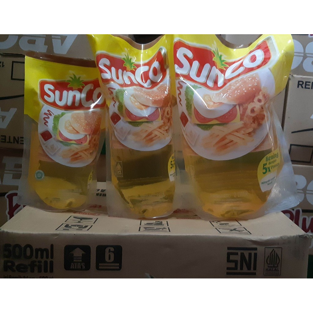 

Minyak Goreng Sunco 500 ML 1 Liter 2 Liter