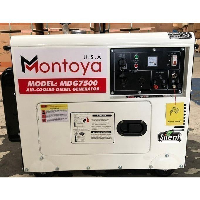 Genset Silent 5 Kva Solar Matrix Mt6800 Genset