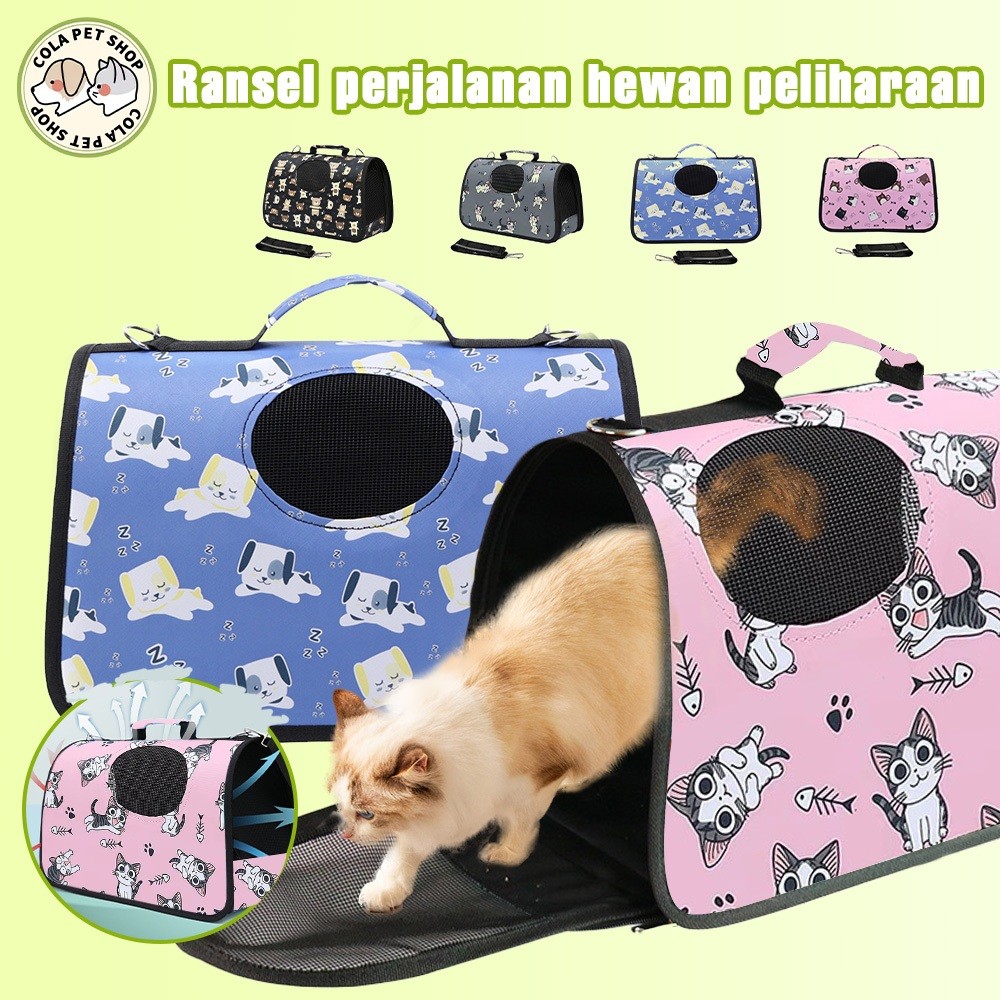 

Tas Ransel Kucing Waterproof Pet Carrier Kucing Tas Anjing Tas Kamar Kucing Bag Cat Cargo