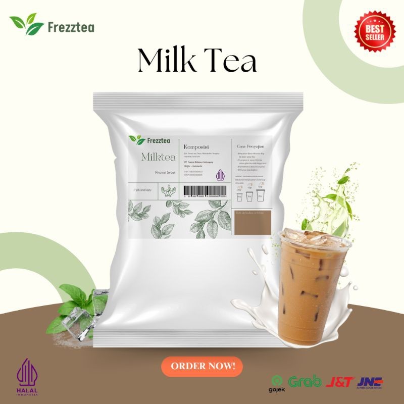

FREZZTEA Bubuk Minuman Milk Tea 1kg/Powder Milk Tea