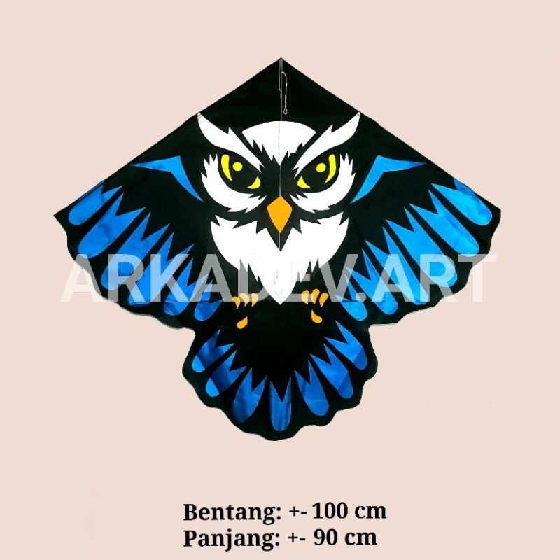 JK__@ Layang Layang Kain/ Layangan CELEPUK OWL