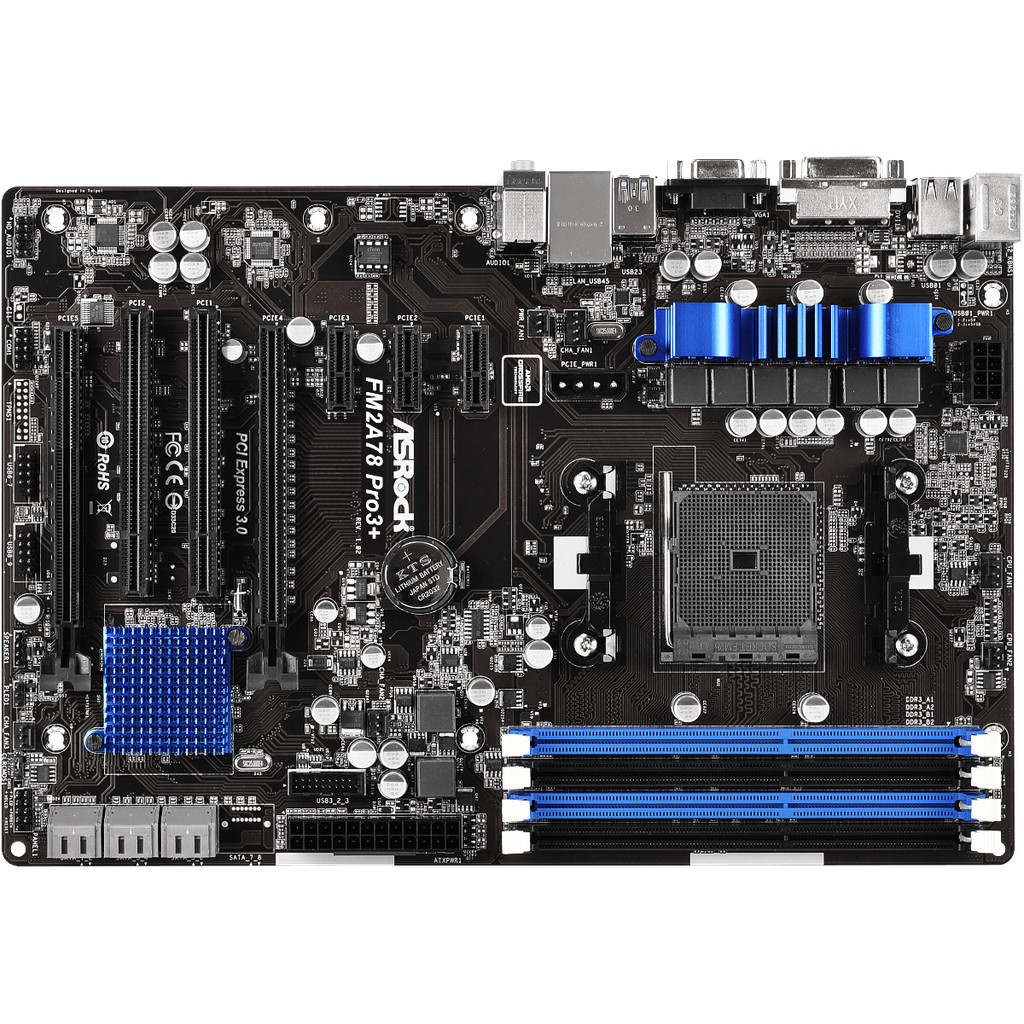 ASROK FM2A78 PRO3+ Motherboard Socket FM2+ AMD A78 support A10 AD8750 A8 AD7600 X4 AD860 A10 AD6700 