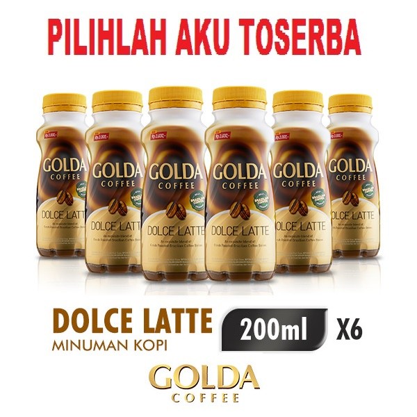 

GOLDA Minuman Kopi Dolce Latte 200 ml - ( Harga paket isi 6 botol )