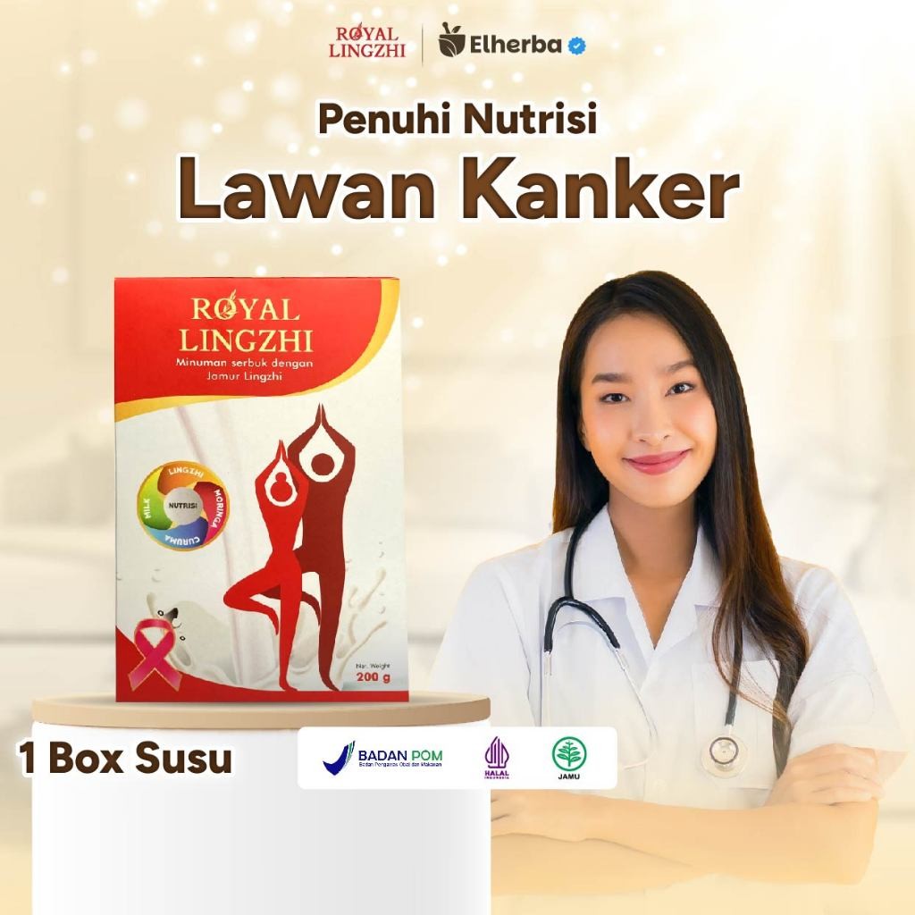 

Royal LingZhi Susu Etawa Herbal Obat Benjolan Menutrisi Tubuh 200 g