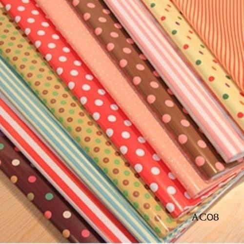 

Jasa Bungkus Kertas Kado + Kertas Kado (Random) Untuk Hadiah AC08