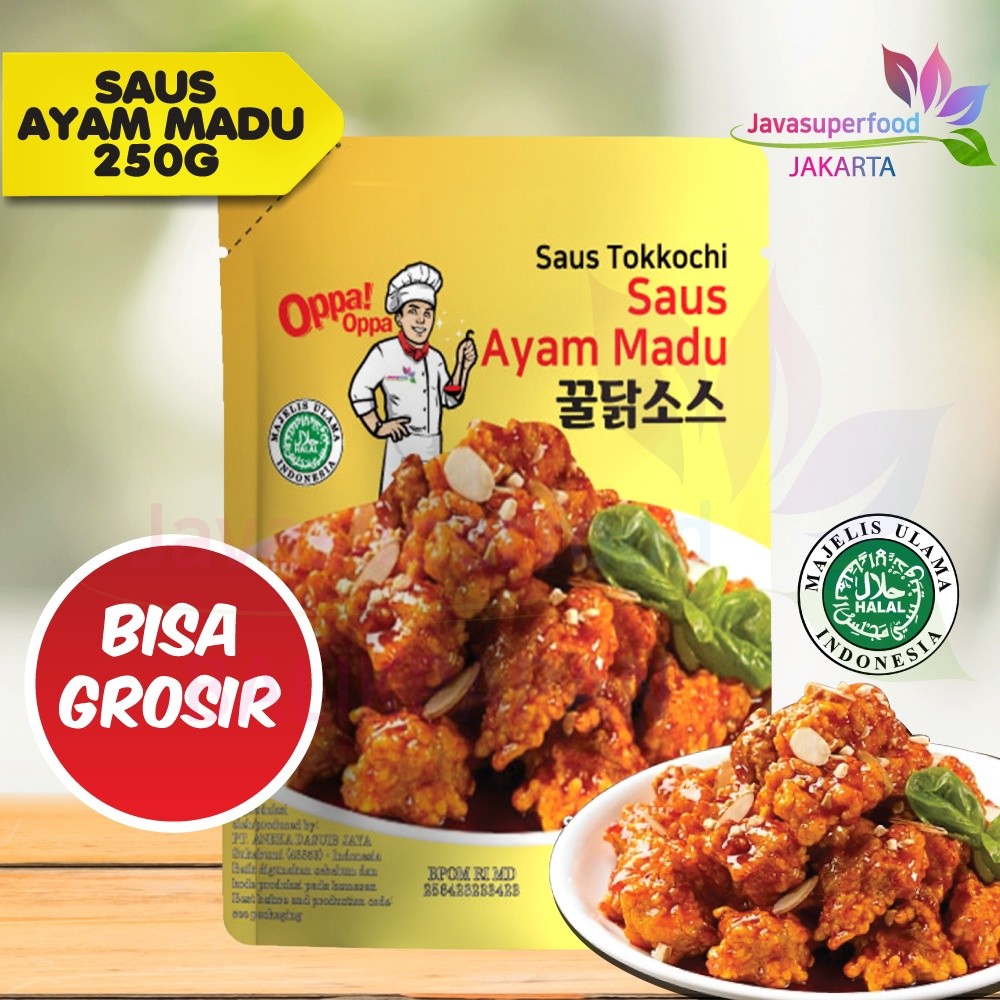 

(HALAL) Saus Instan Saus Ayam Madu 250g HONEY CHICKEN SAUCE 250g
