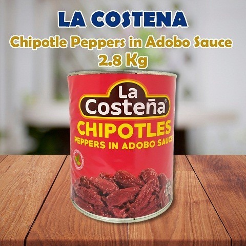 

La Costena Chipotle Peppers In Adobo Sauce 2,8 Kg