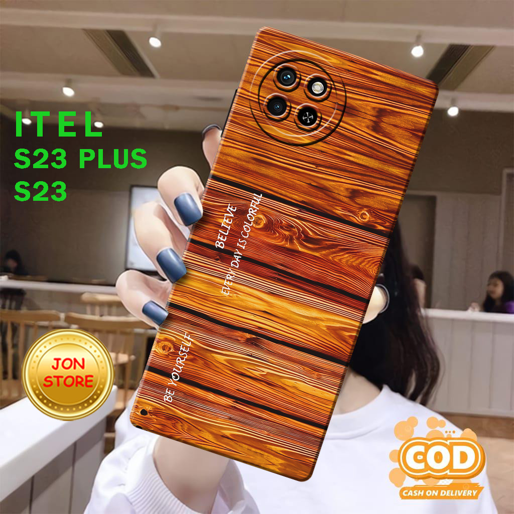 ( JUK 16 ) Softcase karet lentur Untuk Itel S23 4G l S23+ PLUS MOTIF ABSTRAK ANIME ASTETIC CASE ITEL