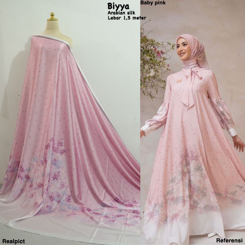 Kain arabian silk | kain armany silk | kain mewah | kain seragaman