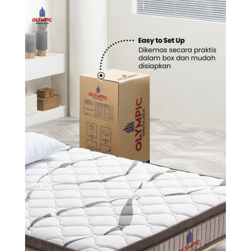 Kasur Springbed INTHEBOX OLYMPIC -180x200x25 cm