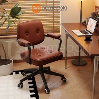 Homedoki Kursi Kantor/Kursi Kantor Empuk Nyaman/Kursi Kerja Kantor/Kursi Aesthetic