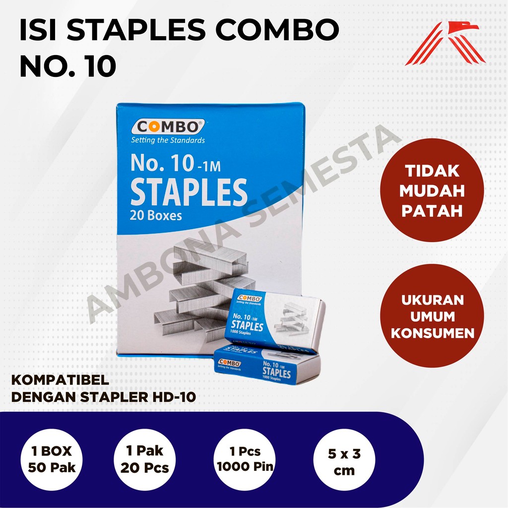 

Staples / Isi Hekter Combo No.10